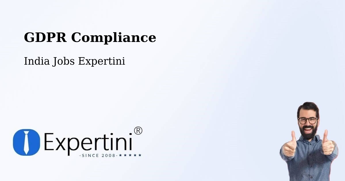 EU GDPR Compliance Statement – Nirsa - India Jobs Expertini