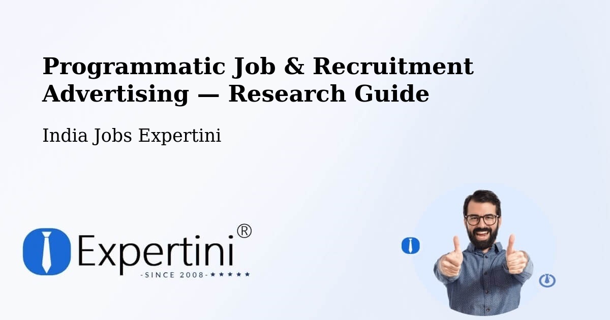 Programmatic Job & Recruitment Advertising — Research Guide – Nirsa